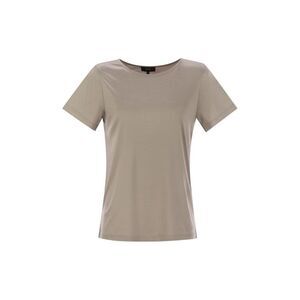 FAY Women's Crew Neck Short Sleeve T-Shirt Women TURTLEDOVE T-Shirts & Tops